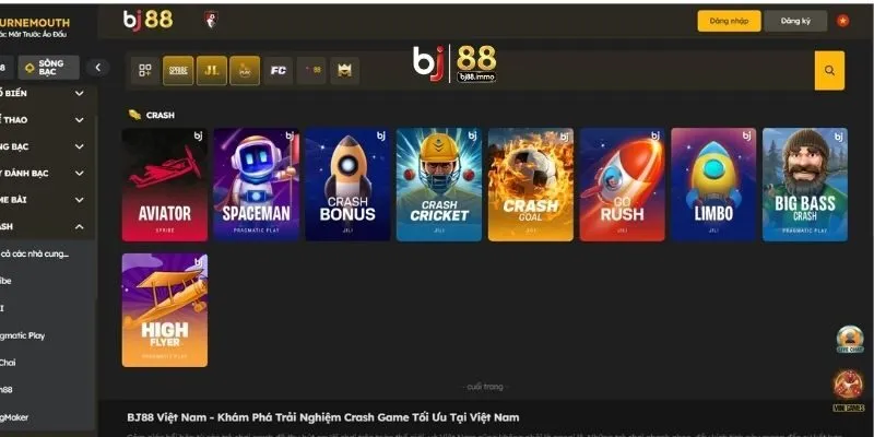 Cách Chơi Crash BJ88