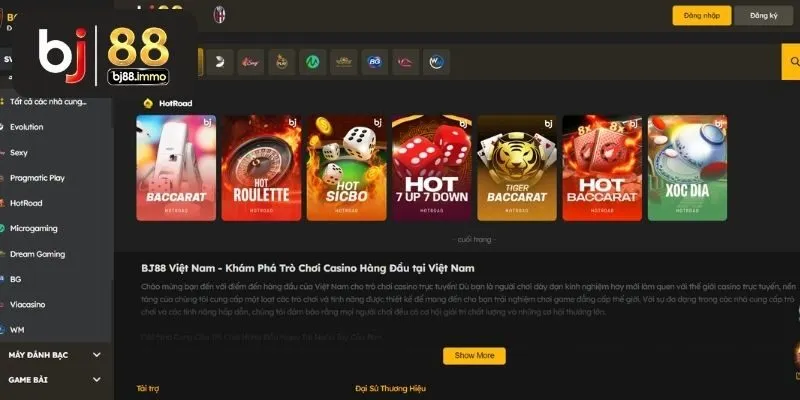 HotRoad Là Gì? – Nhà Cung Cấp Live Casino Độc Đáo & Tiềm Năng