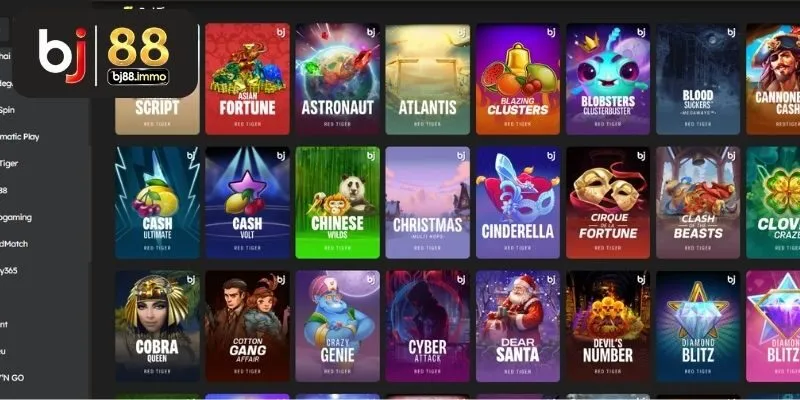 Khám phá Thế giới Game Slots Red Tiger Đa Dạng tại BJ88