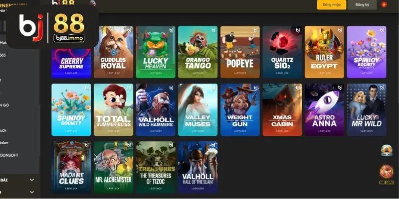 LadyLuck Slots Game tại BJ88 – Khám phá thế giới quay thưởng hấp dẫn.